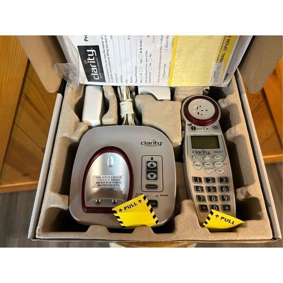 Clarity Professional XLC3.4+ Amplified 50dB Cordless Phone Wireless Expandable - Picture 7 of 8